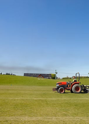 Tractor in Field